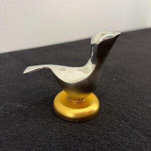 Zehava Benyamin Dove Bird Silver Plated Figurine Art Piece Signed Numbered